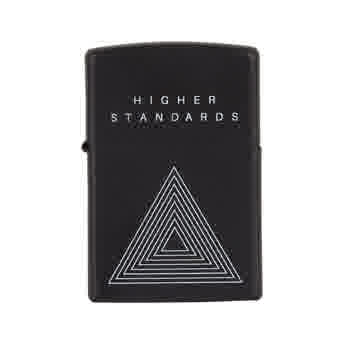 Higher Standards Zippo Lighter